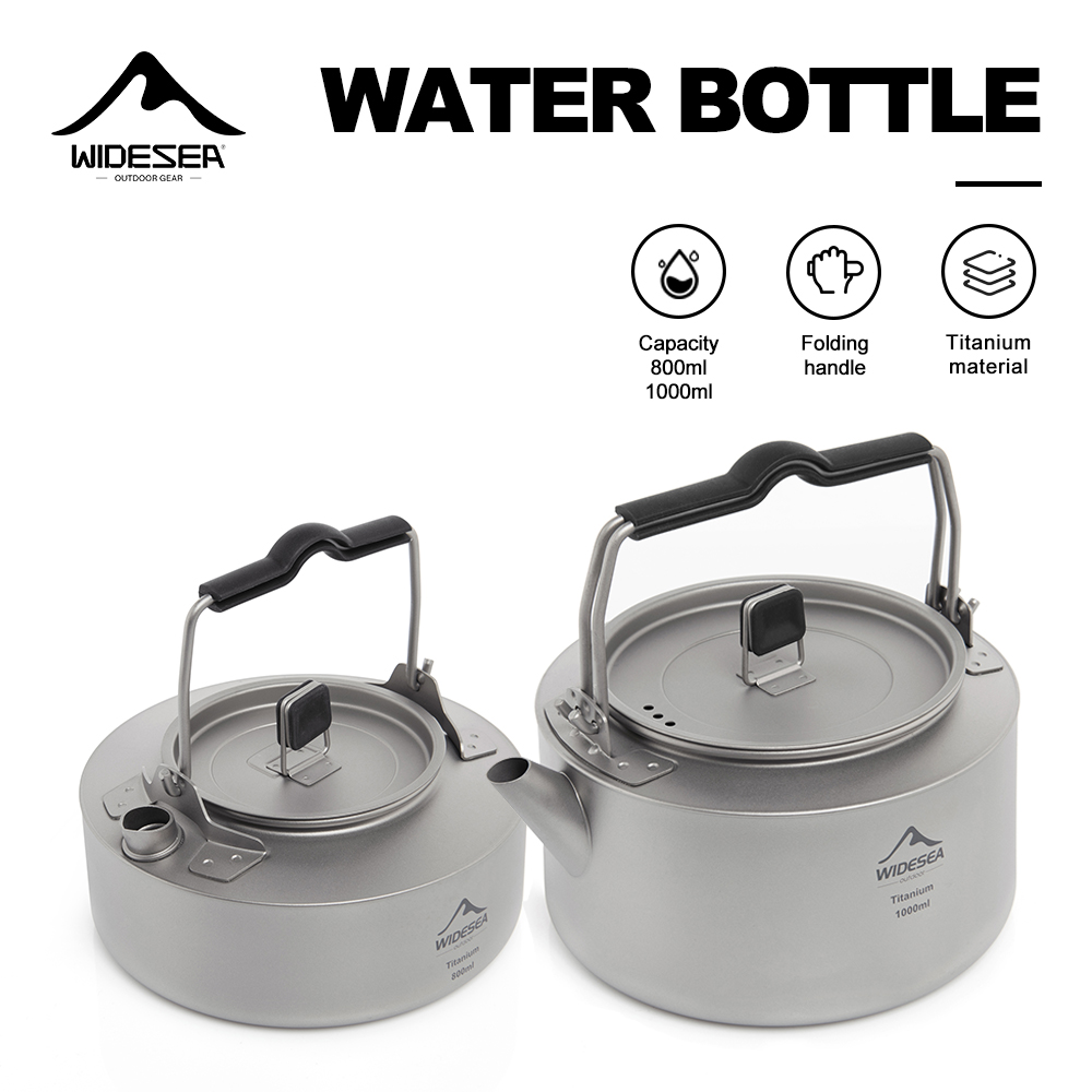 Coffee Equipment And Supplies - Widesea Camping titane bouilloire en plein