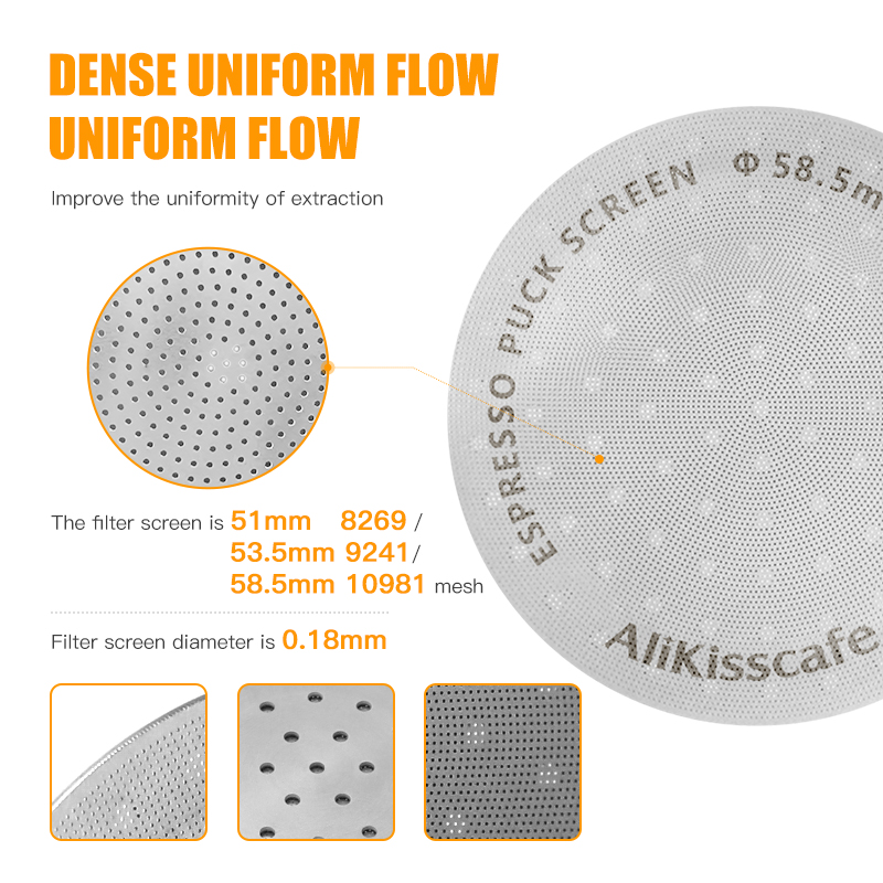Écran de rondelle de café 51mm - Puck Screen Mesh avis et prix