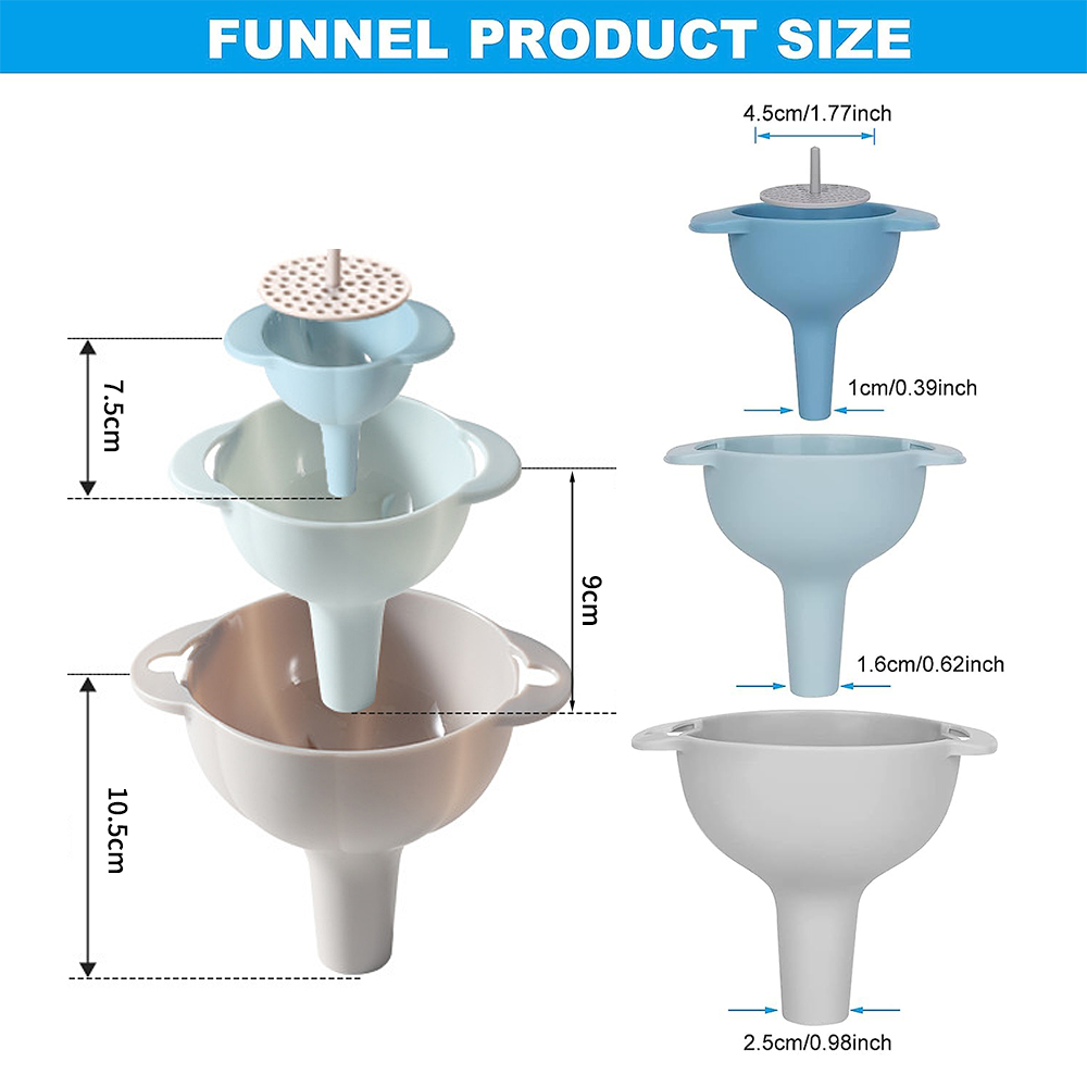 Entonnoirs de cuisine 4 en 1 p - Dosing Funnel Ring avis et prix